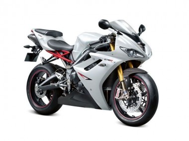 Carénage Moto Triumph Daytona 675 Triple 09-12 - Blanc Nacré Noir Bon Marché